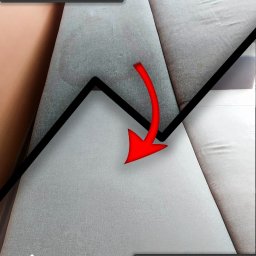 KingsClean - Szara kanapa narożna z widoczną różnicą przed i po czyszczeniu, oznaczona strzałką i napisami 'PRZED' i 'PO', z logo firmy King's Clean w rogu.