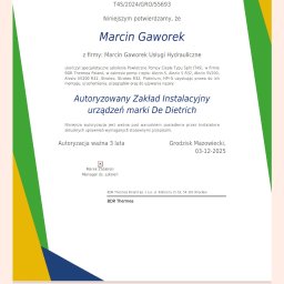 Kompleksowe wykonanie instalacji hydraulicznych Nowa iwiczna 3