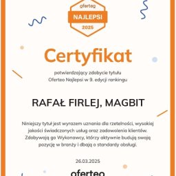 Tytuł Oferteo Najlepsi dla jakości usług!