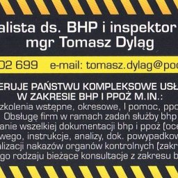 BHP, ppoż, bezpieczeństwo Gorlice 2