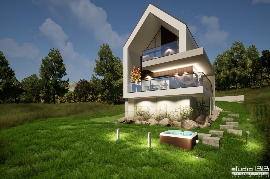 projekt domu jednorodzinnego