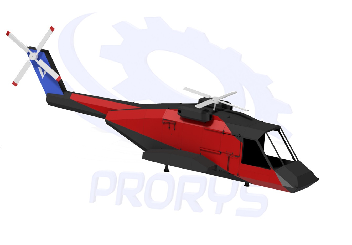 Symulator helikoptera transportowego