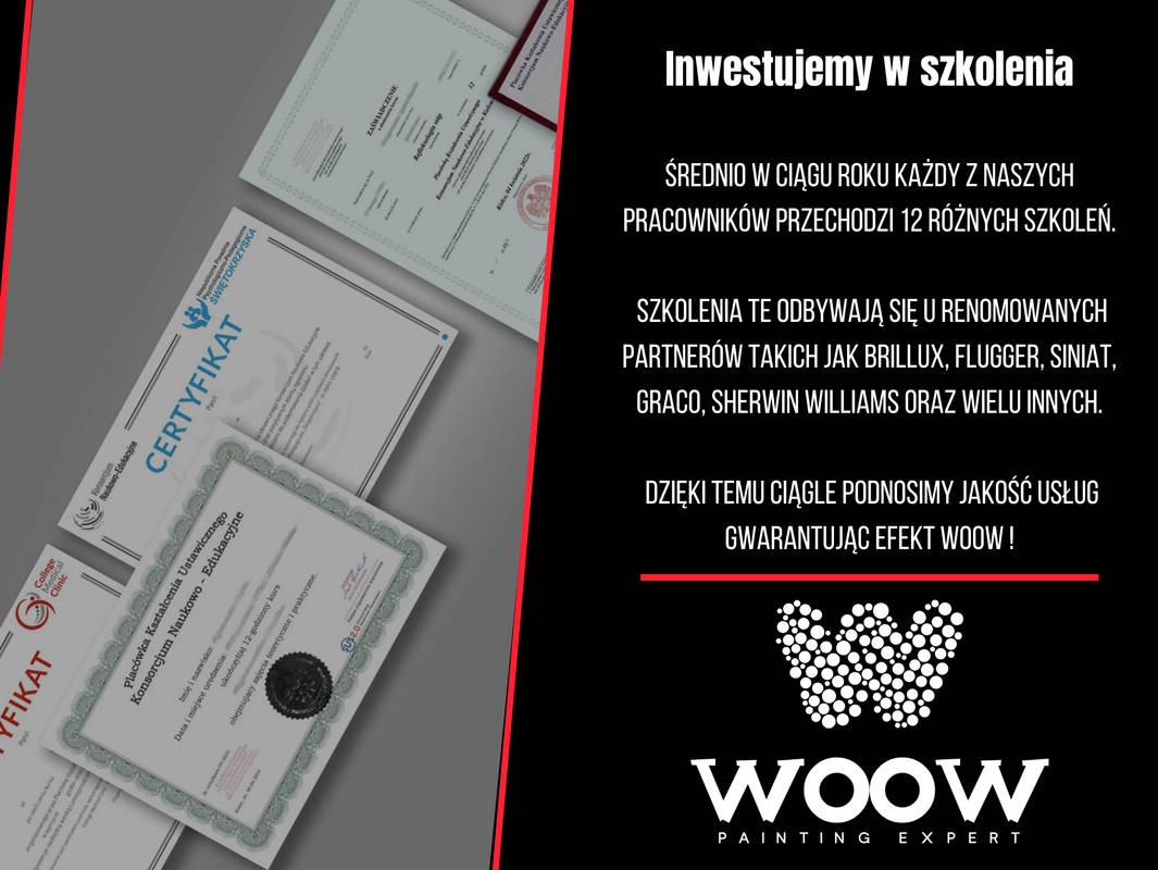 Inwestujemy w szkolenia