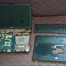 Osuszanie i reanimacja po zalaniu laptopa Toshiba