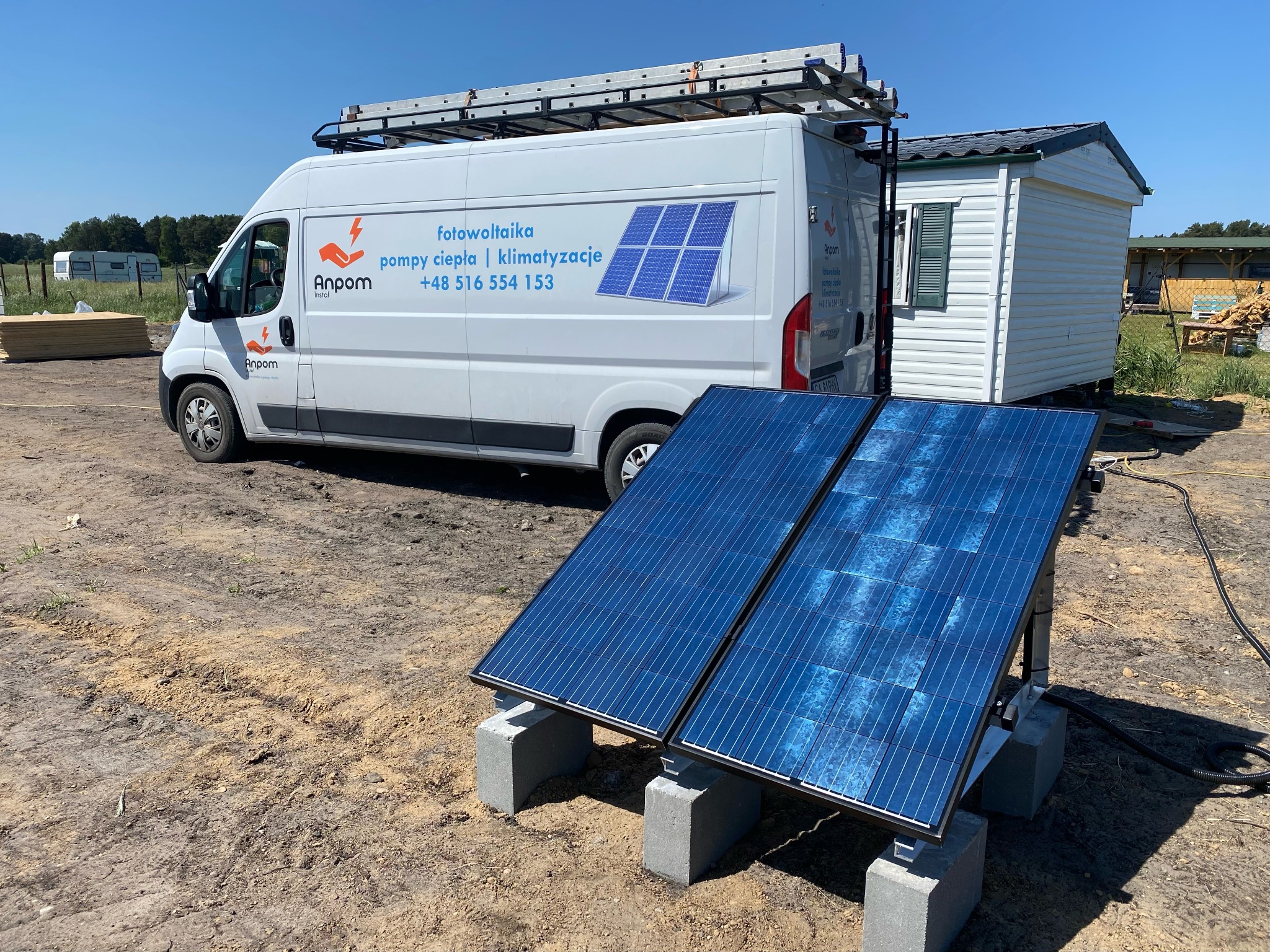 Jeśli nie posiadasz prądu na działce - mamy na to rozwiązanie...