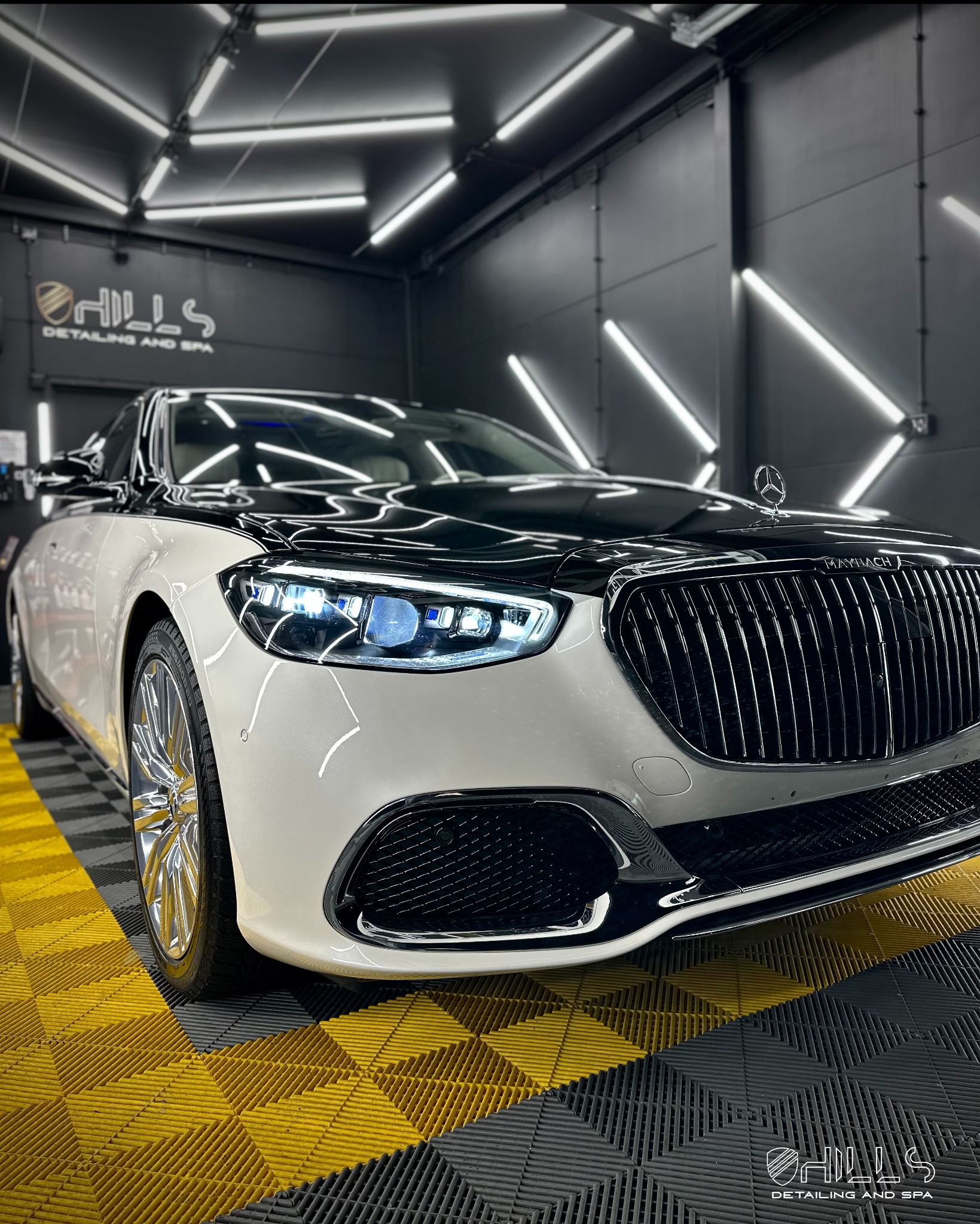 Maybach zabezpieczenie folią