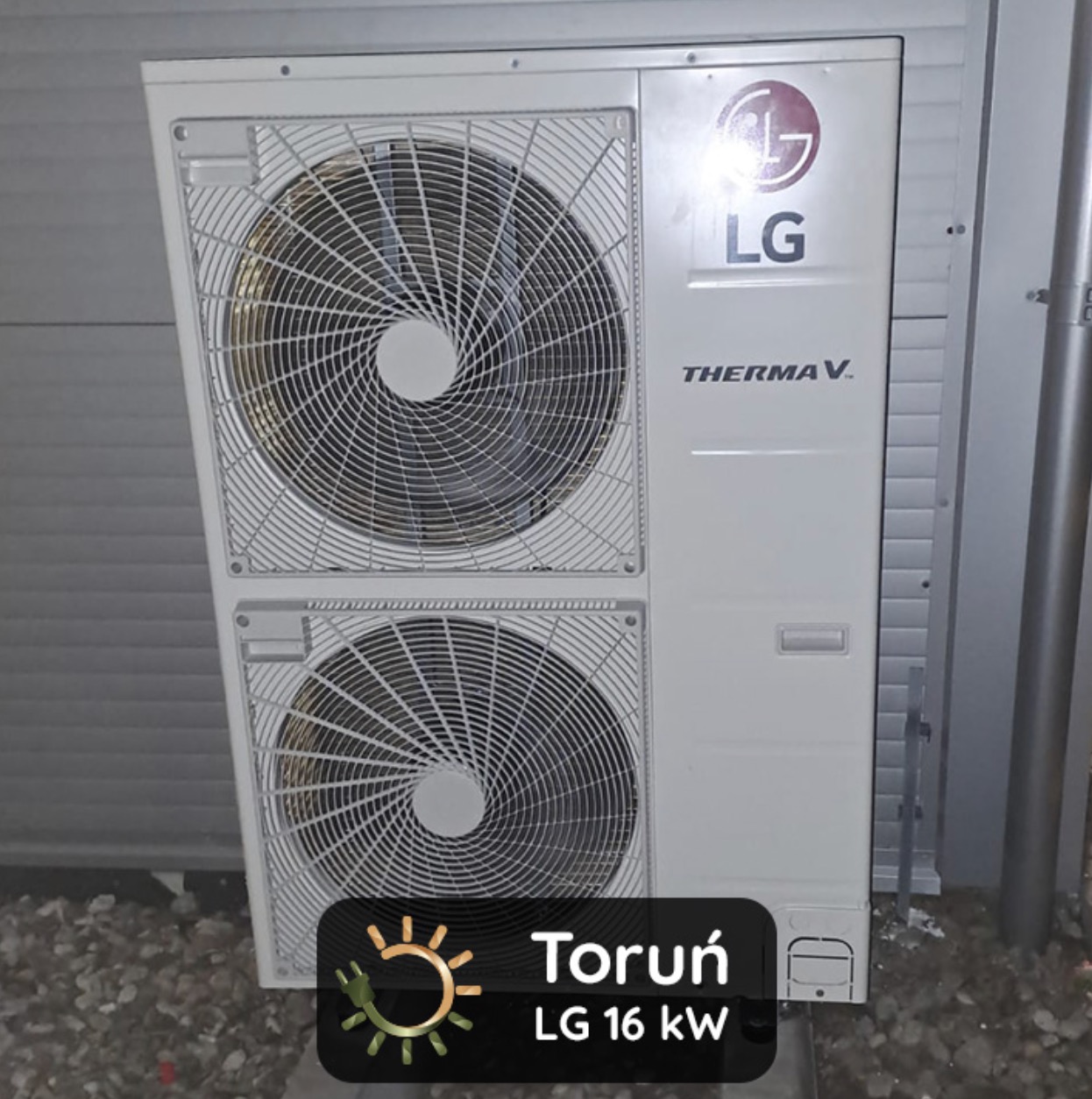 Pompa Ciepła: Toruń LG 16 kW