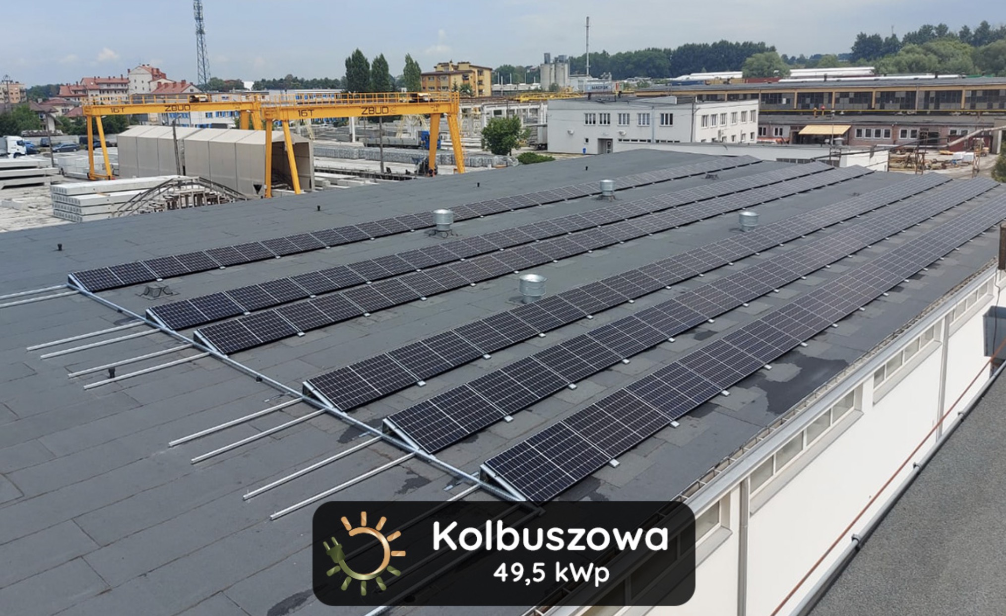 Fotowoltaika: Kolbuszowa 49,5 kWp