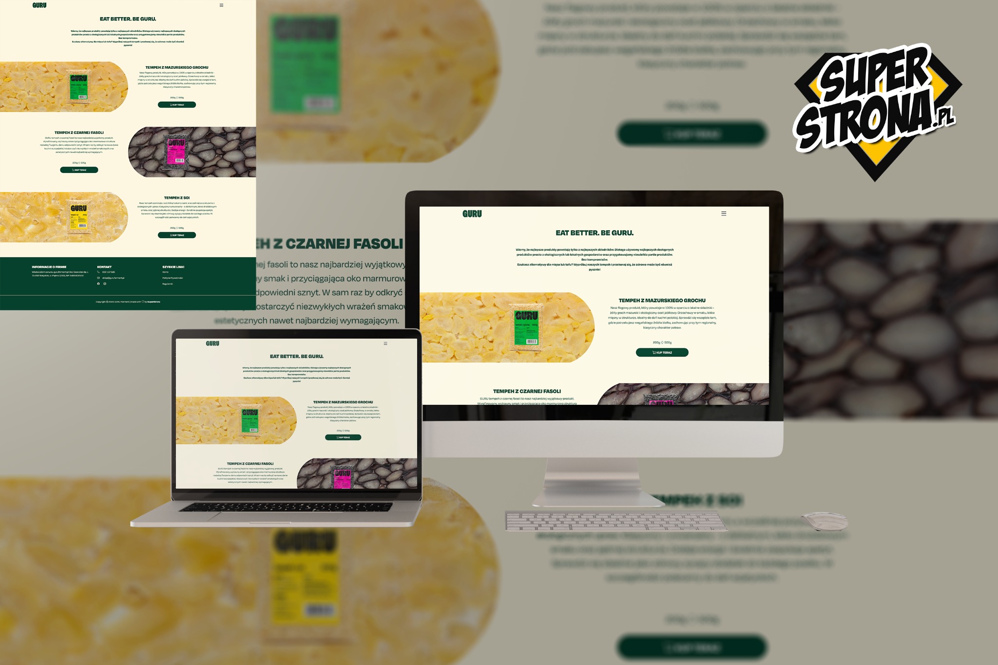 Mini sklep internetowy ze zdrową żywnością