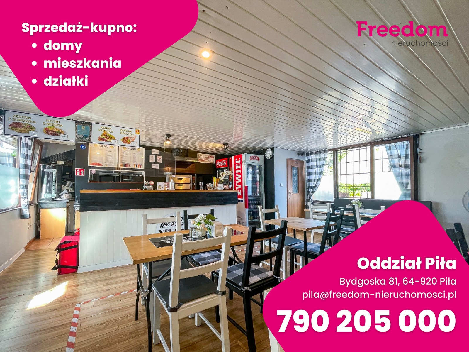 Lokal gastronomiczny na sprzedaż