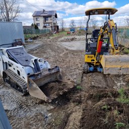 Niwelacja terenu Sierakowice 1