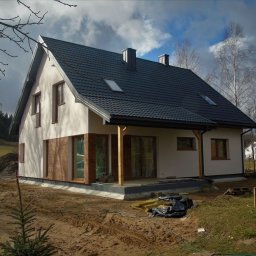 Realizacja domu w woj. podlaskim. Rok budowy 2021 r.