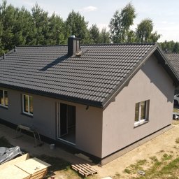 Realizacja domu w Łodzi. Rok budowy 2023r.