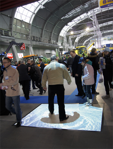 interaktywna podłoga, interaktywna ściana, interaktywna prezentacja