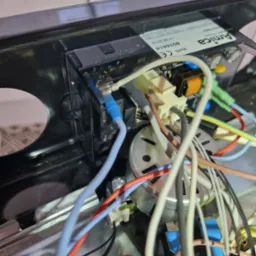 Naprawa programatora piekarnika firmy Amica po przepięciu.