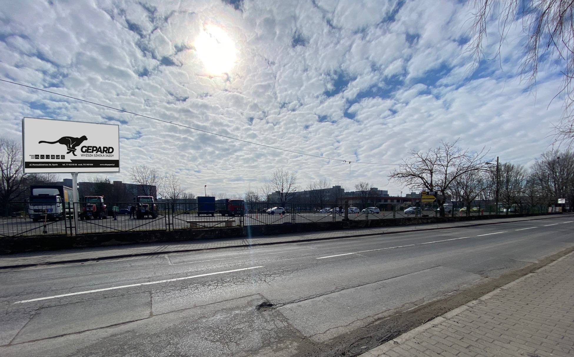 Plac manewrowy Gepard ul. Oleska 121, Opole.