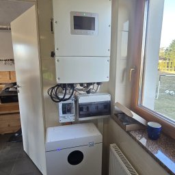 SOLIS HYBRYDA 12kW + KON-TEC 16kWh + INSTALACJA NA GRUNCIE 15kWP - LOKALIZACJA - GORLICE 