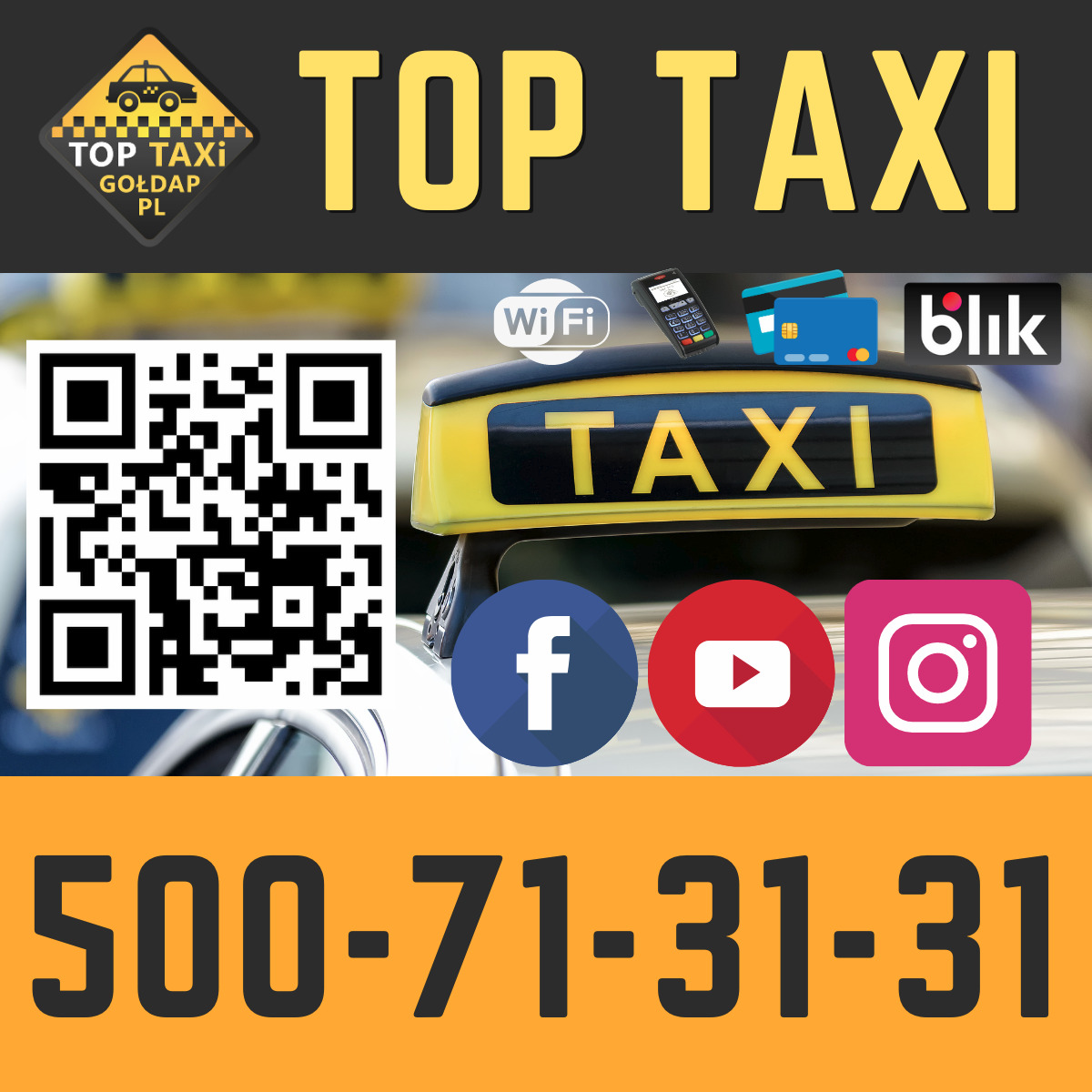 Usługi Taxi w Gołdapi