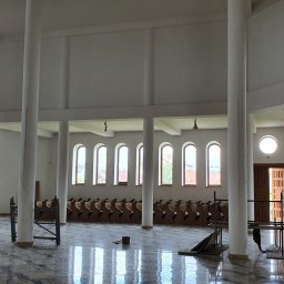 Termoizolacja wnętrza kościoła z użyciem PSC