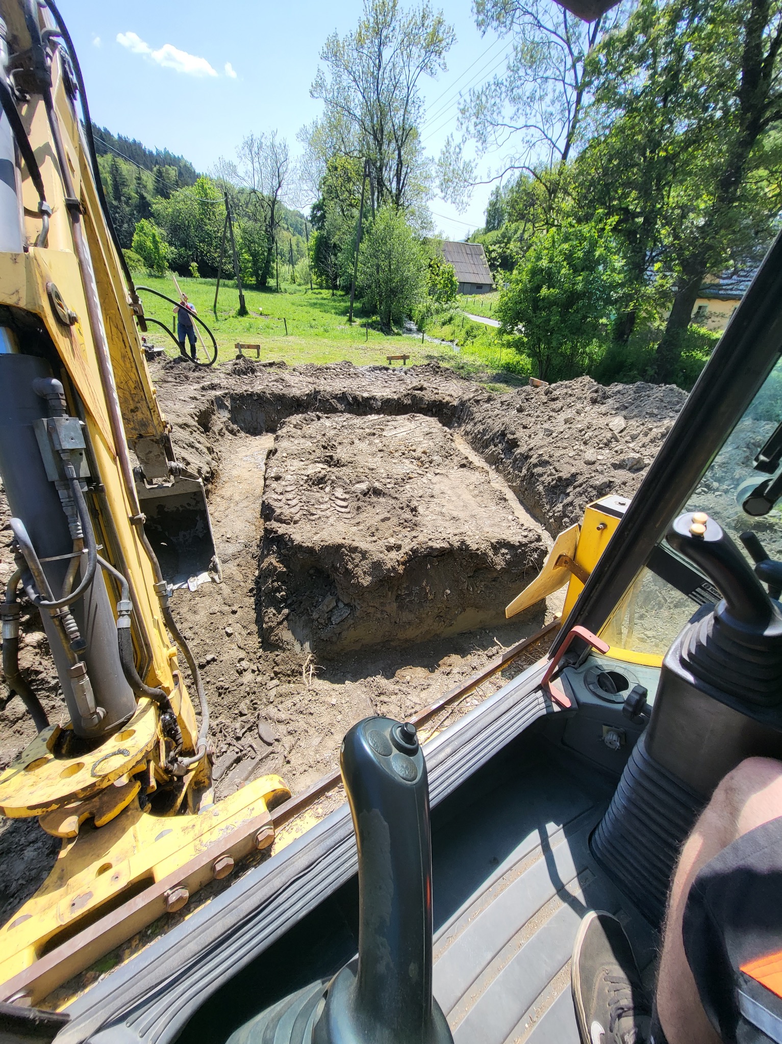 Wykopy pod fundamenty