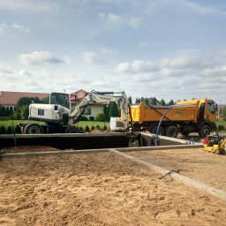 Usługi koparką kołową-obrotową 8,5 t DAN-KOP - Kucie Betonu Górno