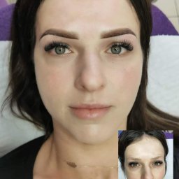Makijaż permanentny brwi 