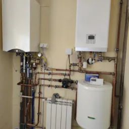 Połączenie Pompy ciepła i kotła gazowego.