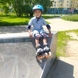 Skatepark przy Bażantarni na Ursynowie.
