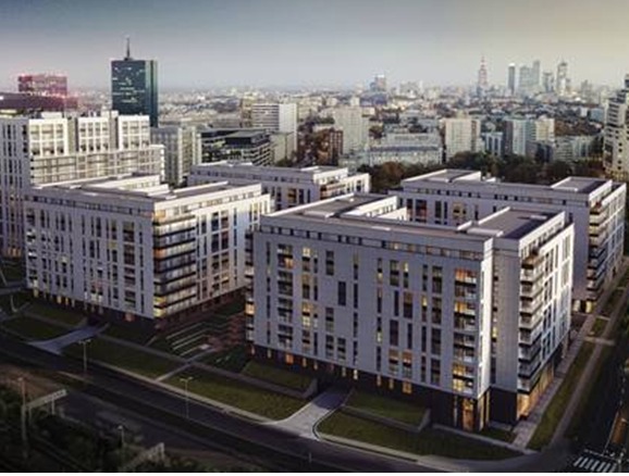 Osiedle 'Central Garden' w Warszawie