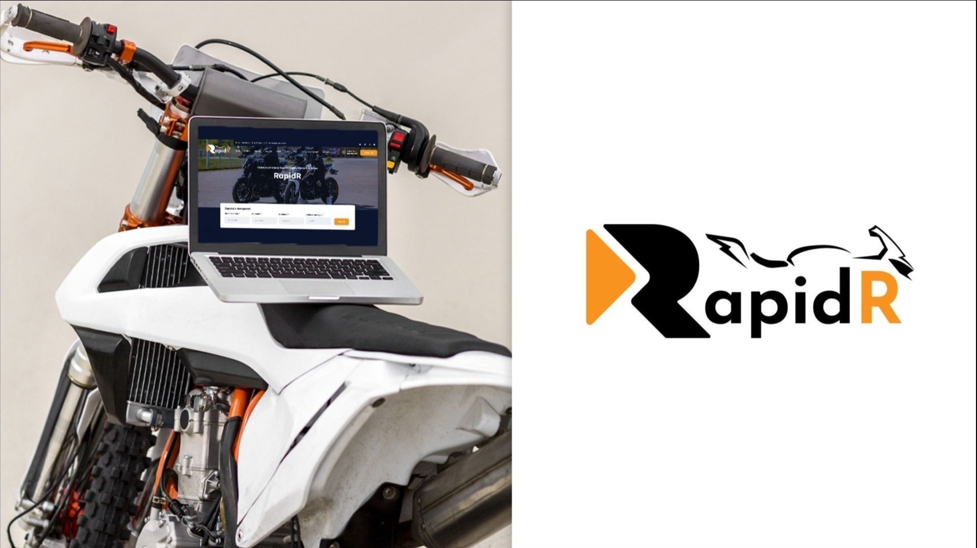 logo zaprojektowane dla RapidR