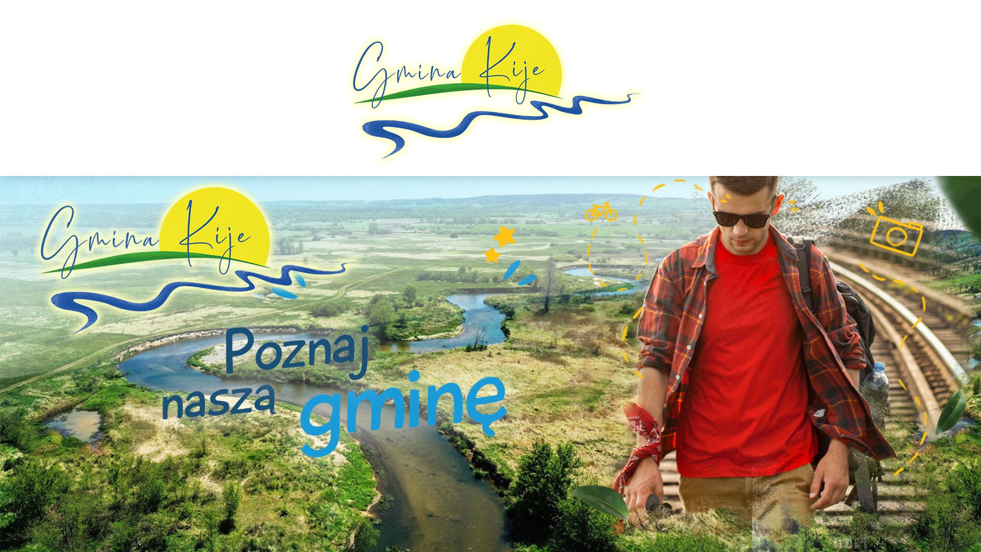 logo zaprojektowane dla gminy Kije