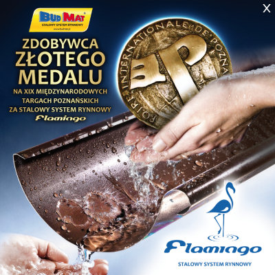 Rynny Flamingo 30 lat gwarancji
