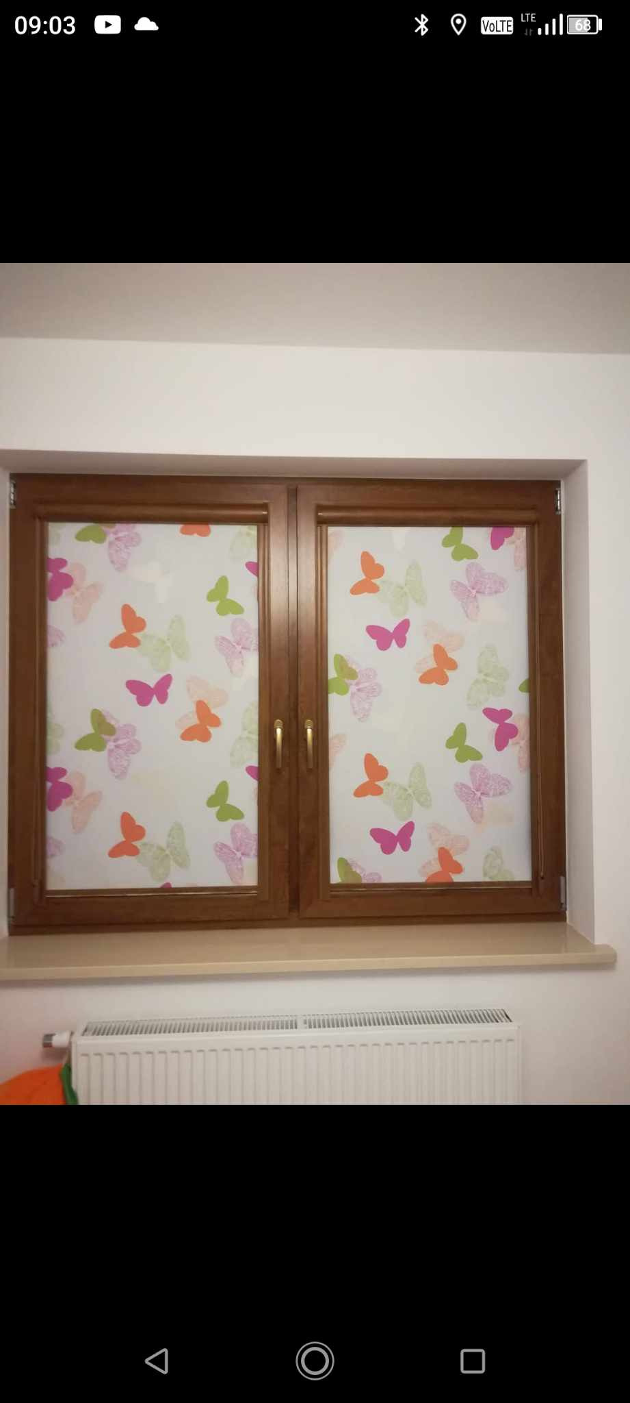 Rolety do pokoju dziecięcego.