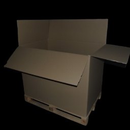 Kartonopalety - pudła wymiarem dostosowane do palet drewnianych. 