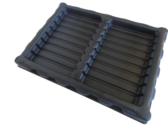 Ternoformowanie próżniowe, również antystatyczne.