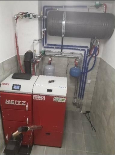 Kocioł na pellet z palnikiem KIPI.