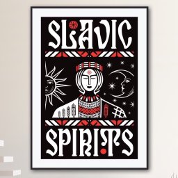 Projekt plakatu Slavic Spirits 