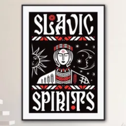 Projekt plakatu Slavic Spirits