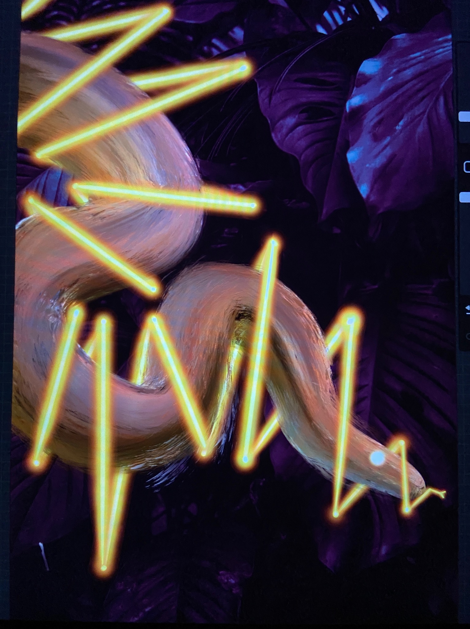 Plakat „ssssnake” wystrój wnętrz