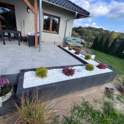 Układanie kostki brukowej Płoty 4