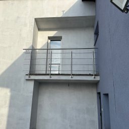Balkon z wnęką 