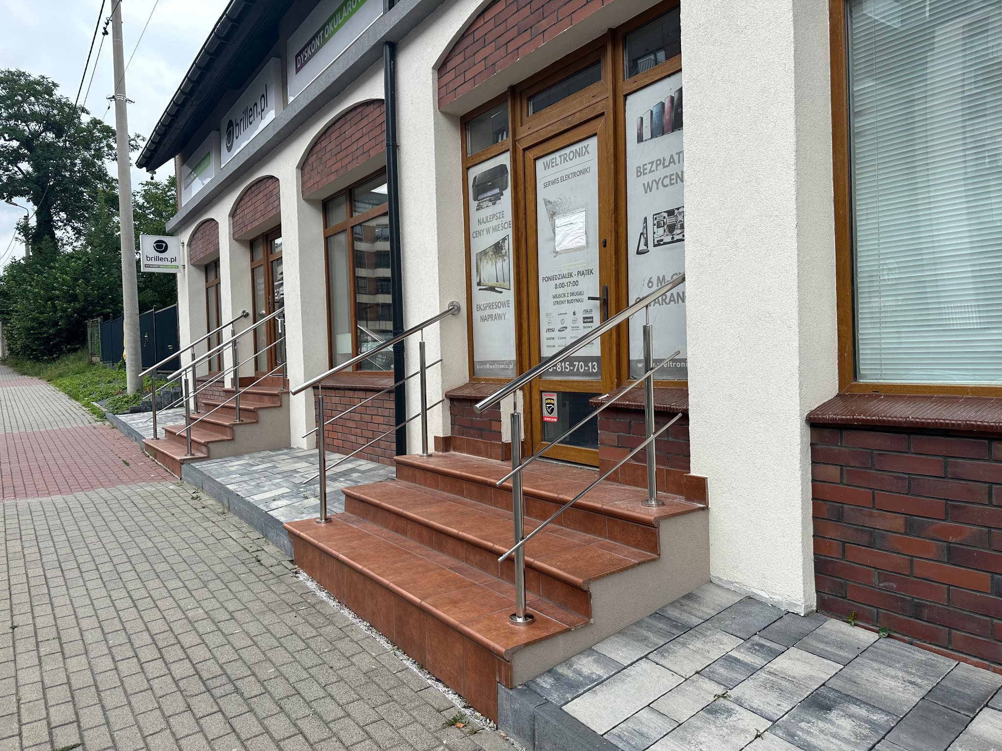 Balustrada polerowana