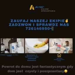 Uslugi sprzątające Firma BLYSK Vasylyna Prykhodko - Sprzątanie Domu Katowice