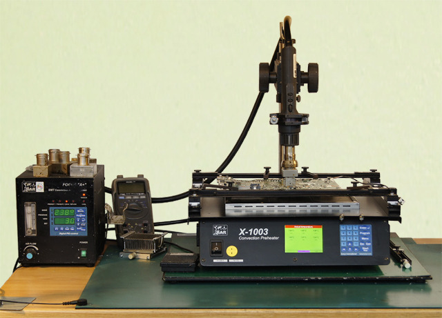 Programowalna stacja do serwisu i naprawa SMD/BGA.