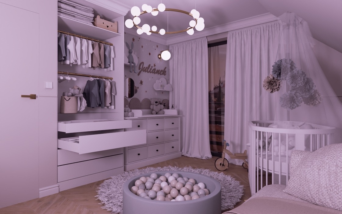 projekt pokoju dla dziecka