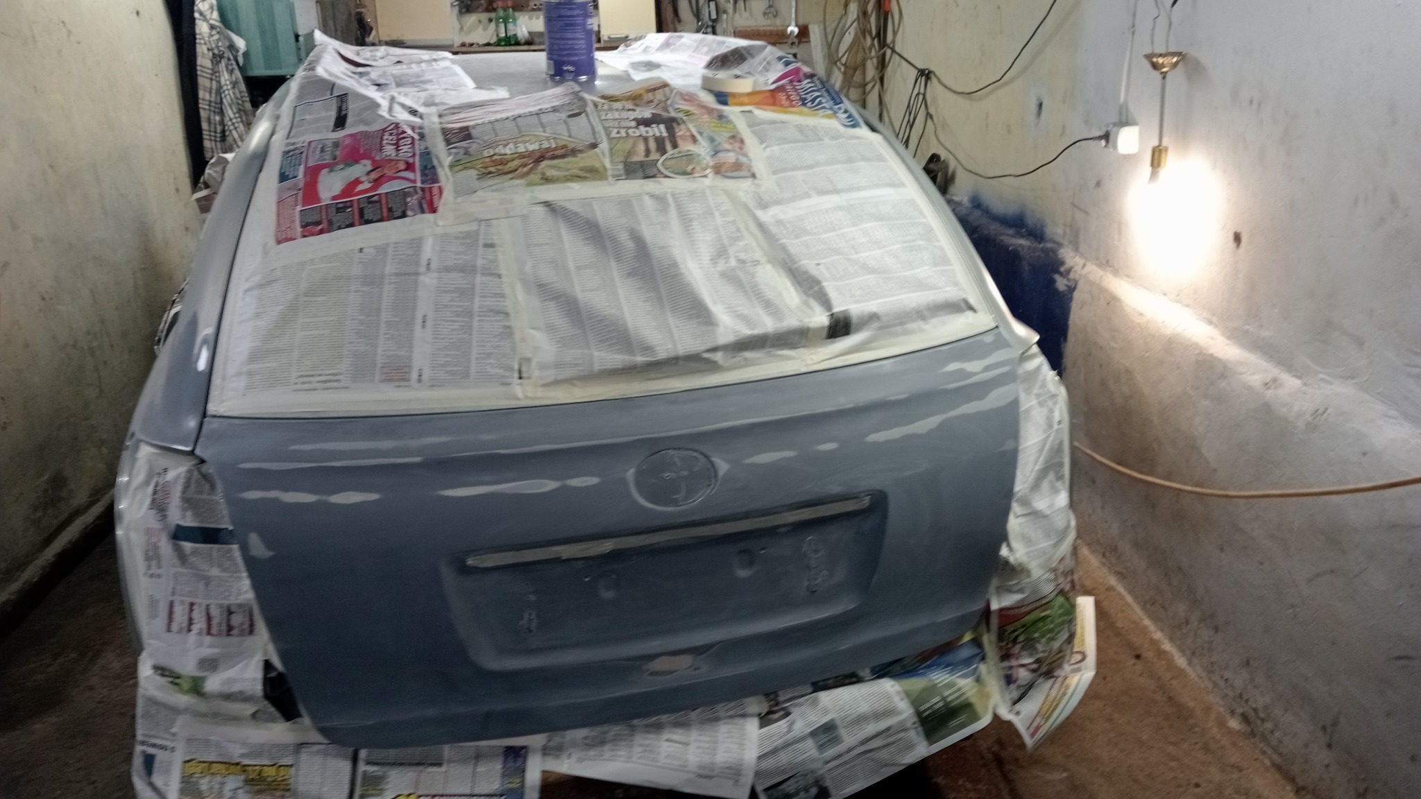 Naprawa skorodowanej klapy bagażnika