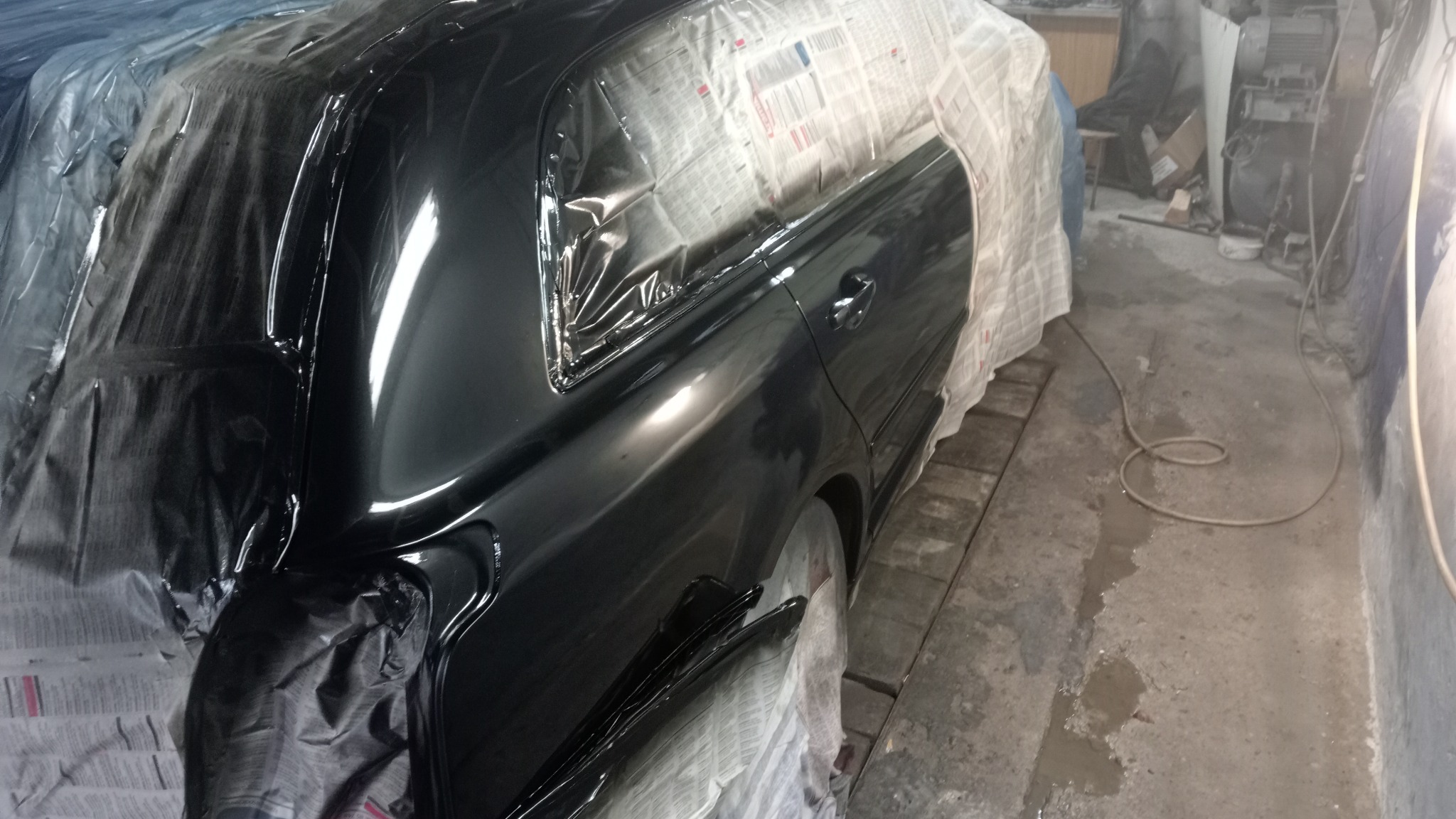 Lakierowanie efekt kocowy