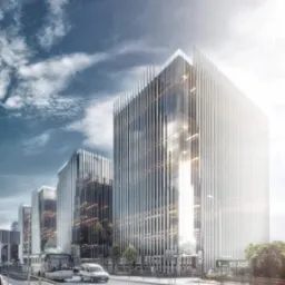 Koncepcja budynku biurowego w Białymstoku.