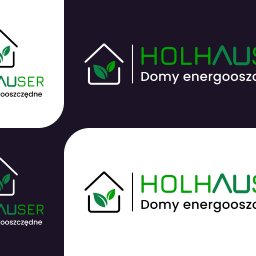 Logo producenta domów prefabrykowanych. Więcej o projekcie: https://www.webzenly.com/pl/holhauser-zielony-producent-domow-prefabrykowanych/
