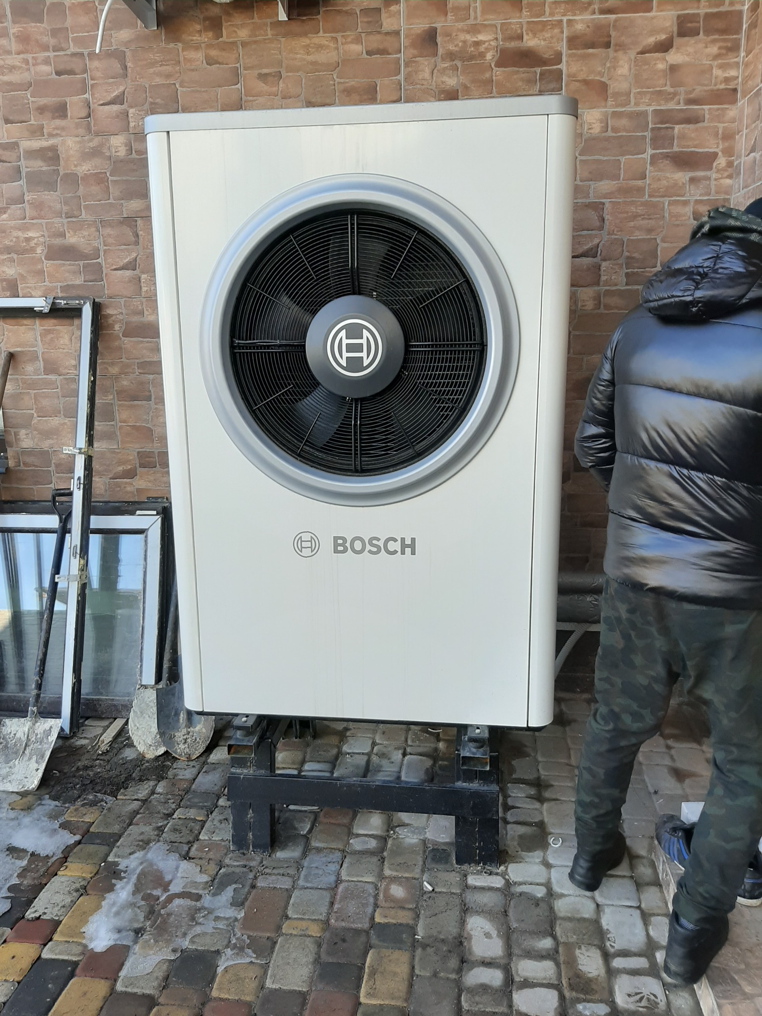 Montaż pompy ciepła Bosch